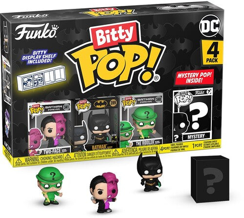 Bitty Pop Dc - FUNKO Bitty POP!: DC Batman - Two Face 4-Pack, 85th Anniversary