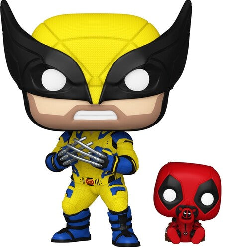 Pop & Buddy Marvel - FUNKO POP! & Buddy: Deadpool 3 - Wolverine with Babypool