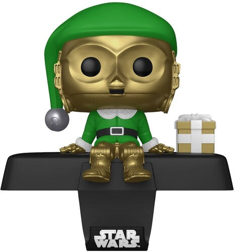 Edge Sitter Star Wars - FUNKO Edge-Sitter Bobblehead Stocking Hanger: Star Wars: C-3PO