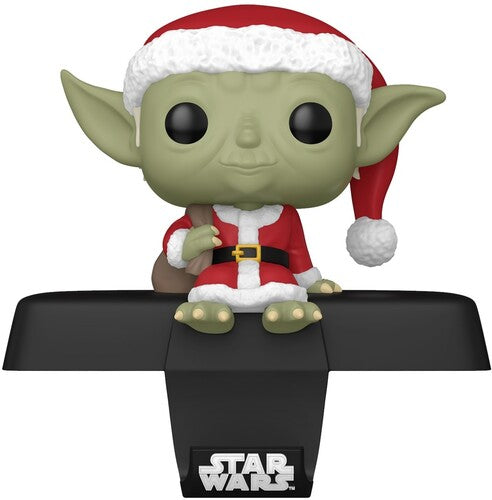 Edge Sitter Star Wars - FUNKO Edge-Sitter Bobblehead Stocking Hanger: Star Wars: Yoda