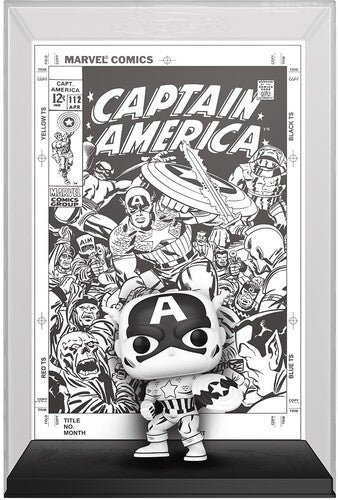 Pop Comic Cover Marvel - FUNKO POP! Comic Cover: Marvel's 85th - Captain America