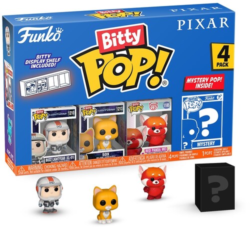 Bitty Pop Pixar - FUNKO Bitty POP! Pixar: Lightyear 4-Pack