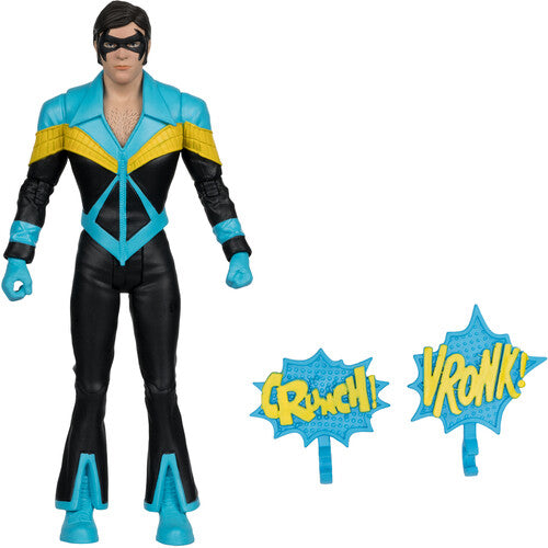 Dc Retro 6in Wv10 - Batman 66 - Nightwing (Comic) - McFarlane - DC Retro: Batman '66 Comic - 6" Nightwing Action Figure