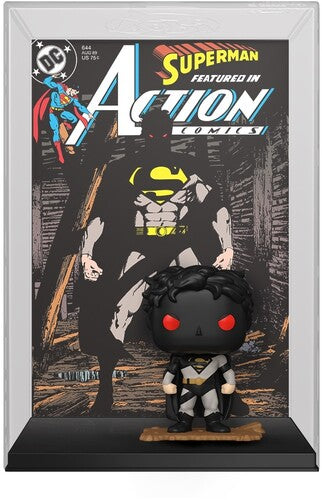 Pop Comic Cover Dc - Funko POP! Comic Cover: DC - Action Comics #644 - Superman