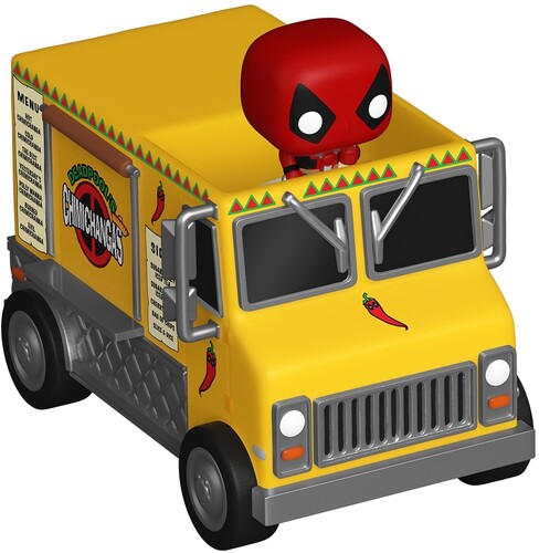 Bitty Pop Ride Marvel Deadpool - FUNKO Bitty POP! Ride: Marvel - Deadpool with Chimichanga Truck