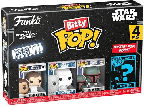Bitty Pop Star Wars - FUNKO Bitty POP!: Star Wars: The Empire Strikes Back S2 - Leia 4-Pack
