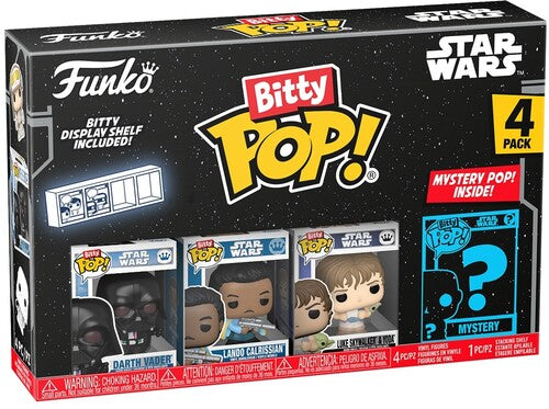 Bitty Pop Star Wars - FUNKO Bitty POP!: Star Wars: The Empire Strikes Back S2 - Vader 4-Pack