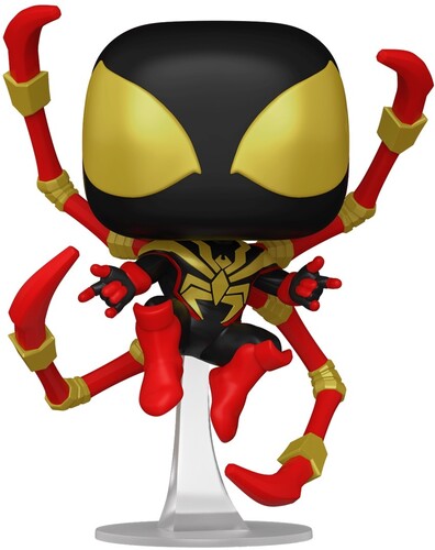 Pop Marvel Spider Man Comics - FUNKO POP! MARVEL: Spider-Man Comics- Miles Iron Spider (Styles May Vary)