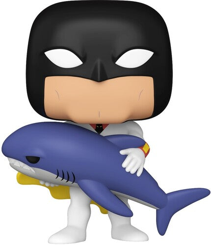 Pop Plus Space Ghost - FUNKO POP! Plus: Space Ghost Coast to Coast - Space Ghost with Old Kentucky Shark (Cartoon Network)