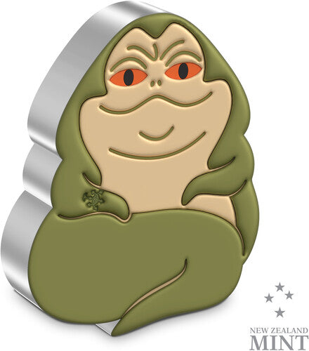 Star Wars - Jabba the Hutt 2Oz Silver Chibi Coin - New Zealand Mint - Star Wars™ – Jabba the Hutt™ 2oz Silver Chibi® Coin