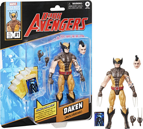 Mvl Legends Mini Comics Daken - Hasbro Collectibles - Dark Avengers - Marvel Legends - Daken (Wolverine) Action Figure