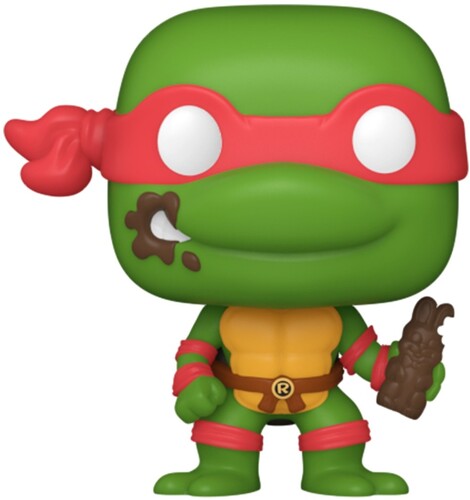 Pocket Pop Teenage Mutant Ninja Turtle - FUNKO Pocket POP!: Teenage Mutant Ninja Turtles Easter - Raphael with Chocolate Easter Bunny (TMNT)