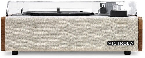 Victrola VTA-74-OAK Eastwood II Turntable - Dual Bluetooth - 3 Speed - Built-in Speaker (Oak)