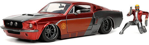 1:24 '67 Mustang Shelby W/Star Lord - Jada Toys - Guardians of the Galaxy - 1:24 1967 Mustang Shelby GT-500 with Star Lord
