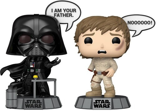 Pop Star Wars Sayings - FUNKO POP! Star Wars: Sayings - Darth Vader and Luke Skywalker 2-Pack