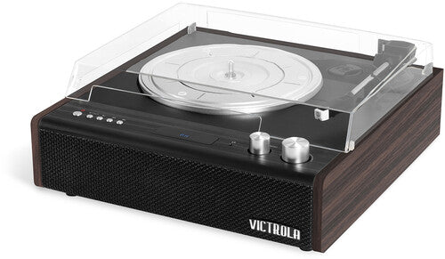 Victrola VTA-72-ESP The Eastwood Hybrid Turntable - Speakers (Espresso)