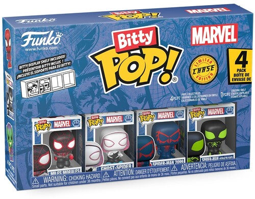 Bitty Pop Spiderman - Funko Bitty POP!: Spider-Man - Miles Morales 4-Pack