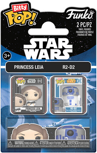 Bitty Pop Star Wars - Funko Bitty POP!: Star Wars 2-Pack - Leia & R2D2