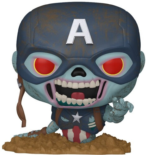 Pop Marvel Zombies - Funko POP! Marvel: Marvel Zombies - Zombie Captain America