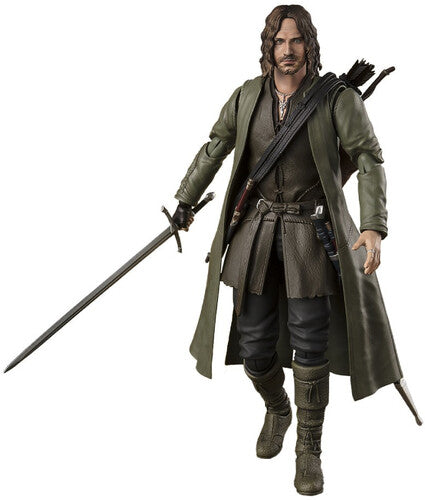 Tamashii Nations - S.H.Figuarts - Tamashii Nations - The Lord of the Rings - S.H.Figuarts - Aragorn (The Fellowship of the Ring) Action Figure