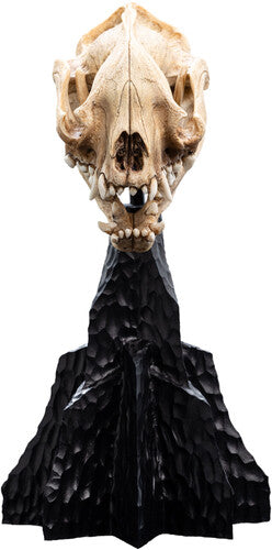 Open Edition Polystone - WETA Workshop Polystone - The Lord of the Rings Trilogy - Skull of a Warg Miniature Polystone Statue