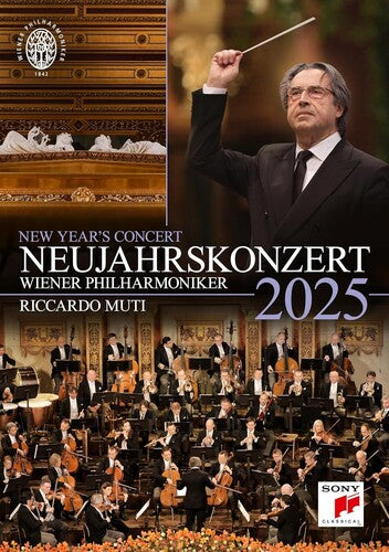 RICCARDO / WIENER PHILHARMONIKER MUTI - Neujahrskonzert 2025 / New Year's Concert 2025