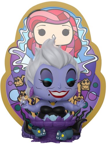 Pop Deluxe Disney Villains Little Mermaid - Funko POP! Deluxe: Disney Villains - Little Mermaid: Ursula, Stained Glass