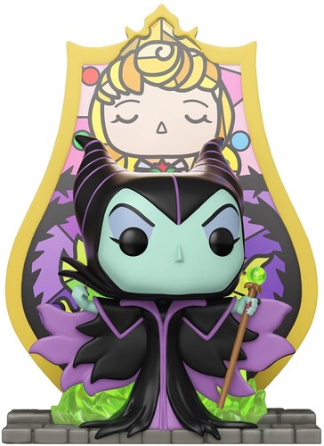 Pop Deluxe Disney Villains Sleeping Beauty - Funko POP! Deluxe: Disney Villains - Sleeping Beauty: Maleficent, Stained Glass