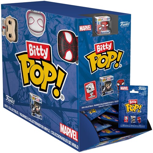 Bitty Pop Spiderman - Funko Bitty POP! Singles: Spider-Man (One Random Bitty POP! Per Transaction)