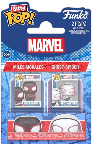 Bitty Pop Spiderman - Funko Bitty POP: Spider-Man 2-Pack - Miles Morales & Gwen Stacy