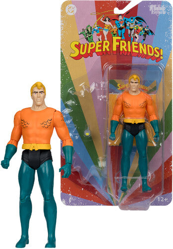 Dc Retro 6in Wv4 - Super Friends - Aquaman - McFarlane Toys - Super Friends - DC Retro - Aquaman 6" Action Figure