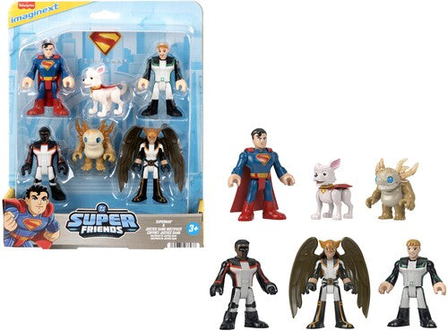 Imaginext Dc Super Friends - Fisher Price - Imaginext DC Super Friends: Superman & Justice Gang Multipack