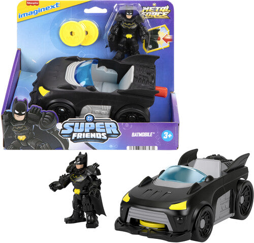 Imaginext Dc Super Friends - Fisher Price - Imaginext DC Super Friends: Metal Force Batmobile Vehicle
