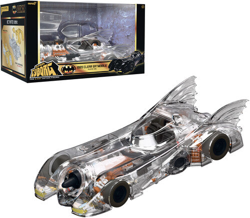 Batman Super Cyborg - Batmobile [1989] (Clear) - Super7 - Batman (1989) -  Super Cyborg - Batmobile (Clear)