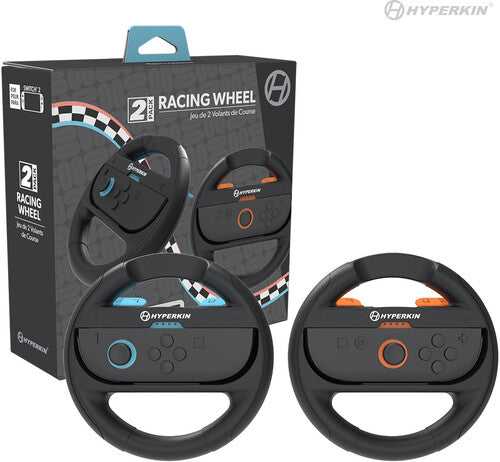 Hyperkin Swt Joy-ride Racing Wheel Set 2 Pc Black - Hyperkin Swt Joy-ride Racing Wheel Set 2 Pc Black