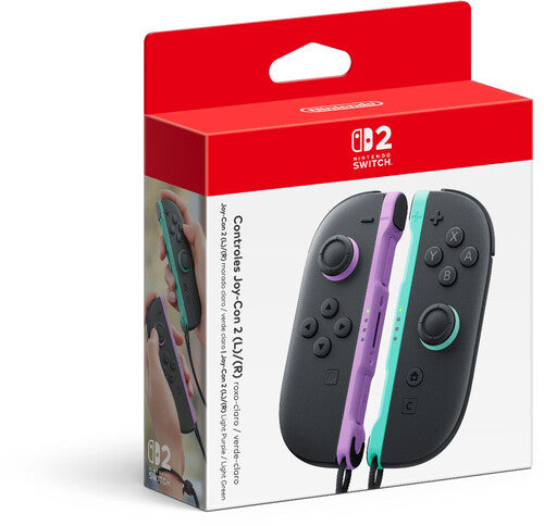 SWT JOY-CON CONTROLLER: (L/R) - LT PURPLE/LT GREEN - Swt Joy-con Controller: (L/r) - Lt Purple/lt Green