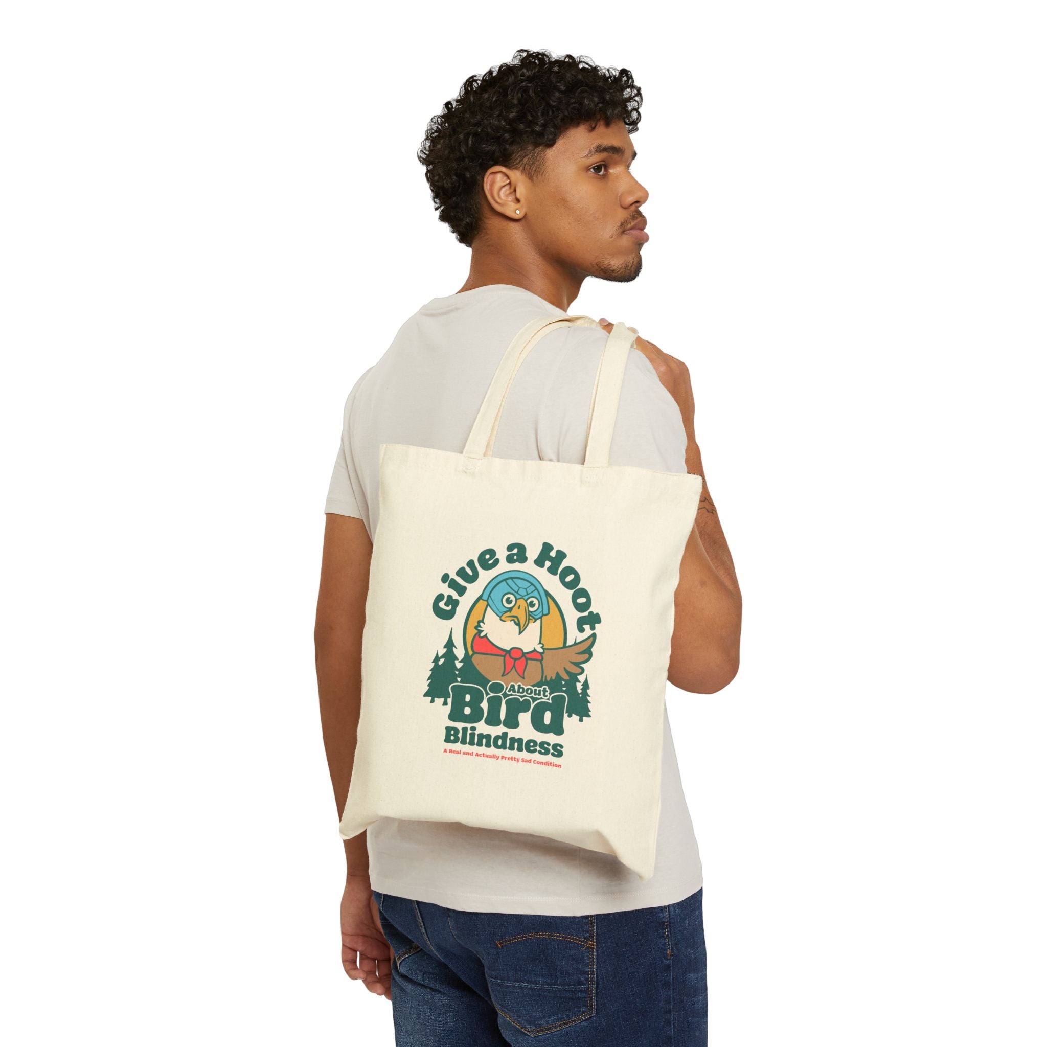 Bird Blindness Tote Bag