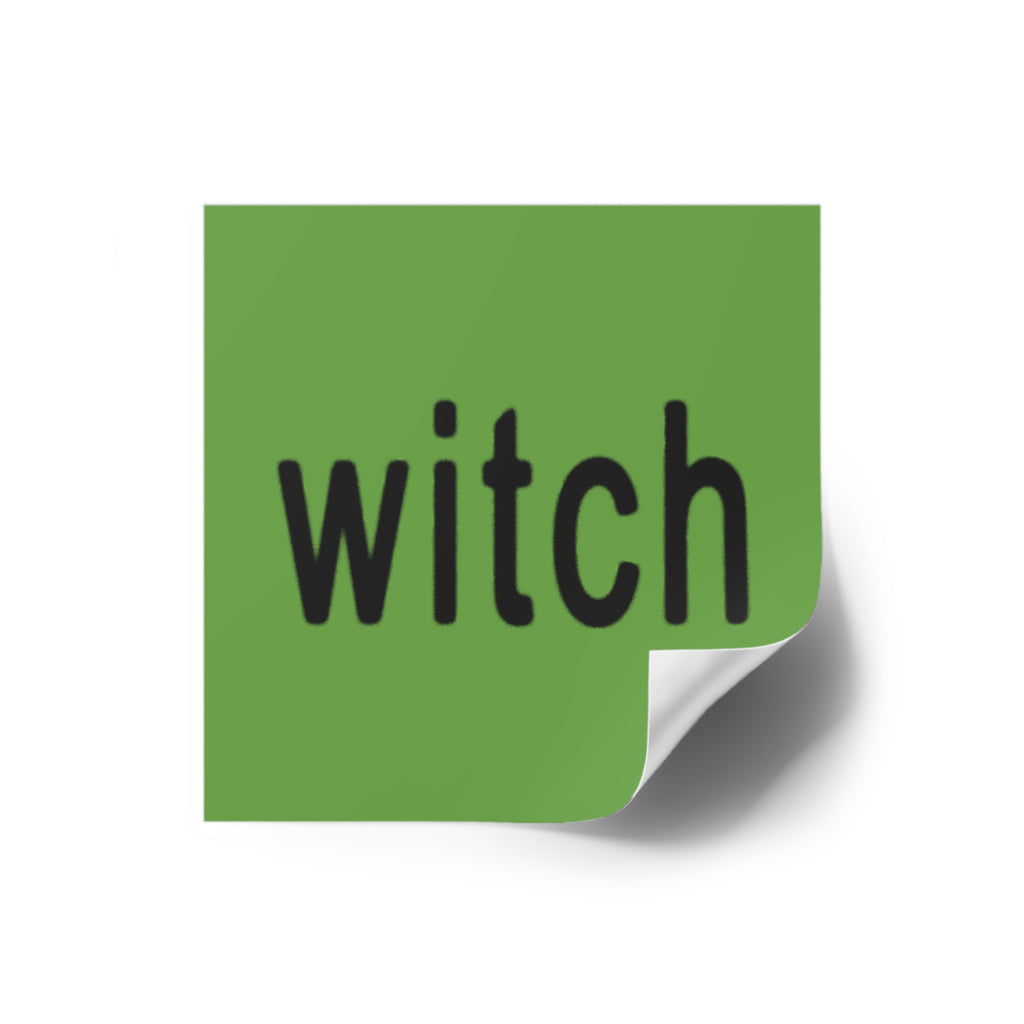 Witch Graphic Vinyl Stickers