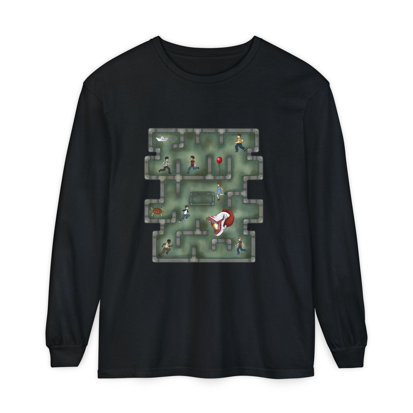 Derry Sewer Maze Long Sleeve T-Shirt