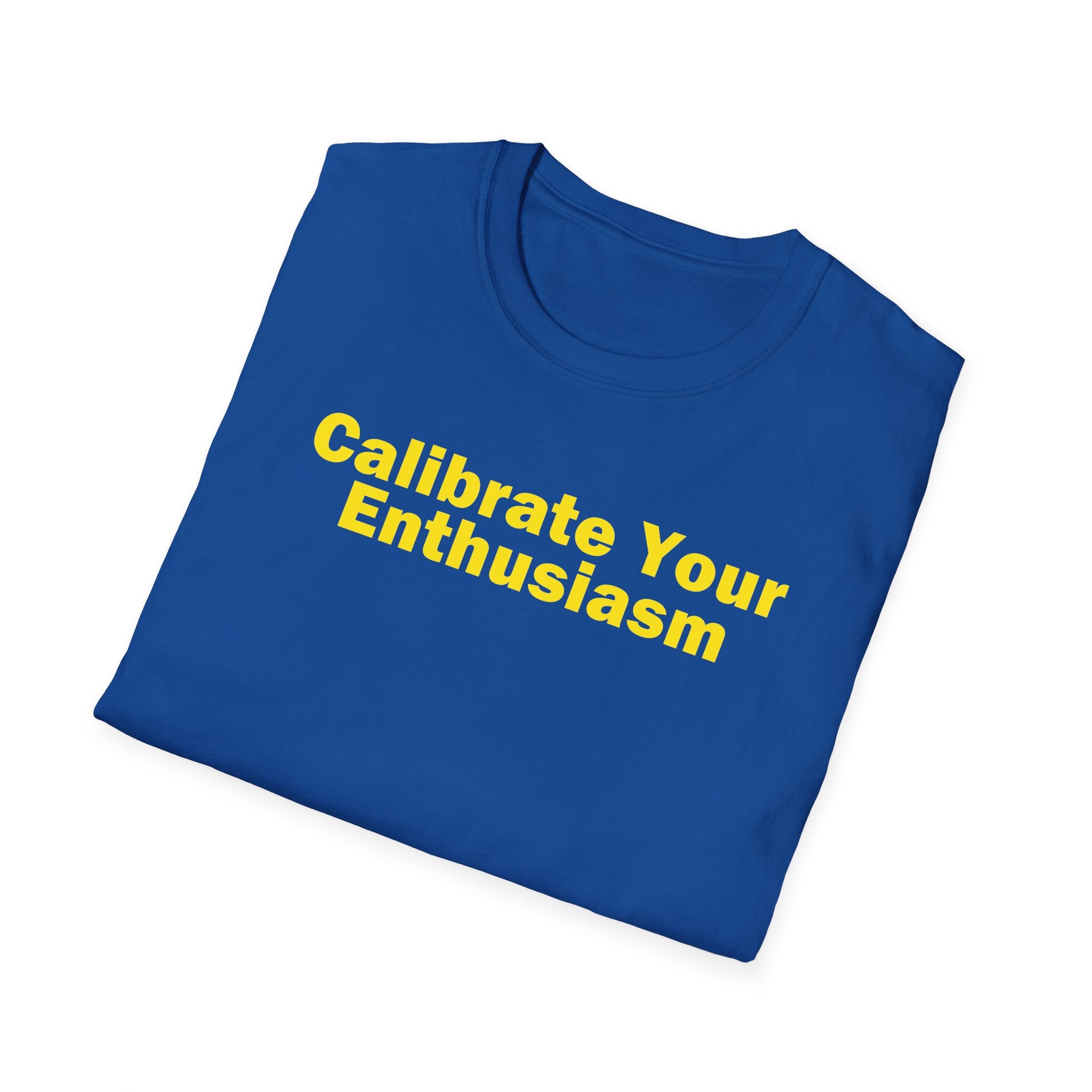 Calibrate Your Enthusiasm T-Shirt