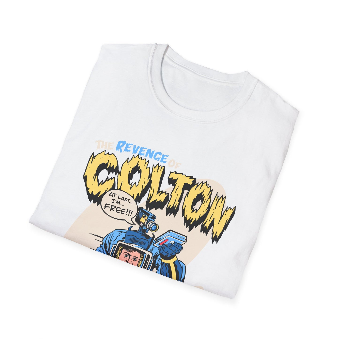 Colton in the TV T-Shirt