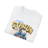 Colton in the TV T-Shirt