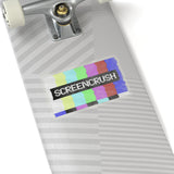 Screencrush Color Bars Kiss Cut Stickers