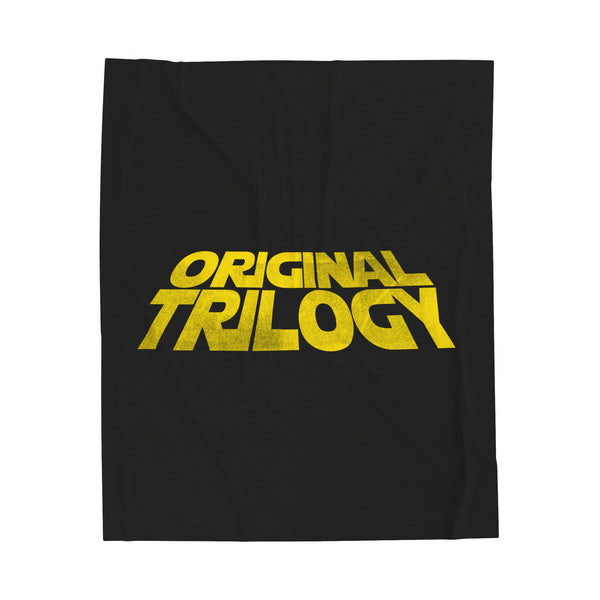 Original Trilogy Snob Plush Blanket