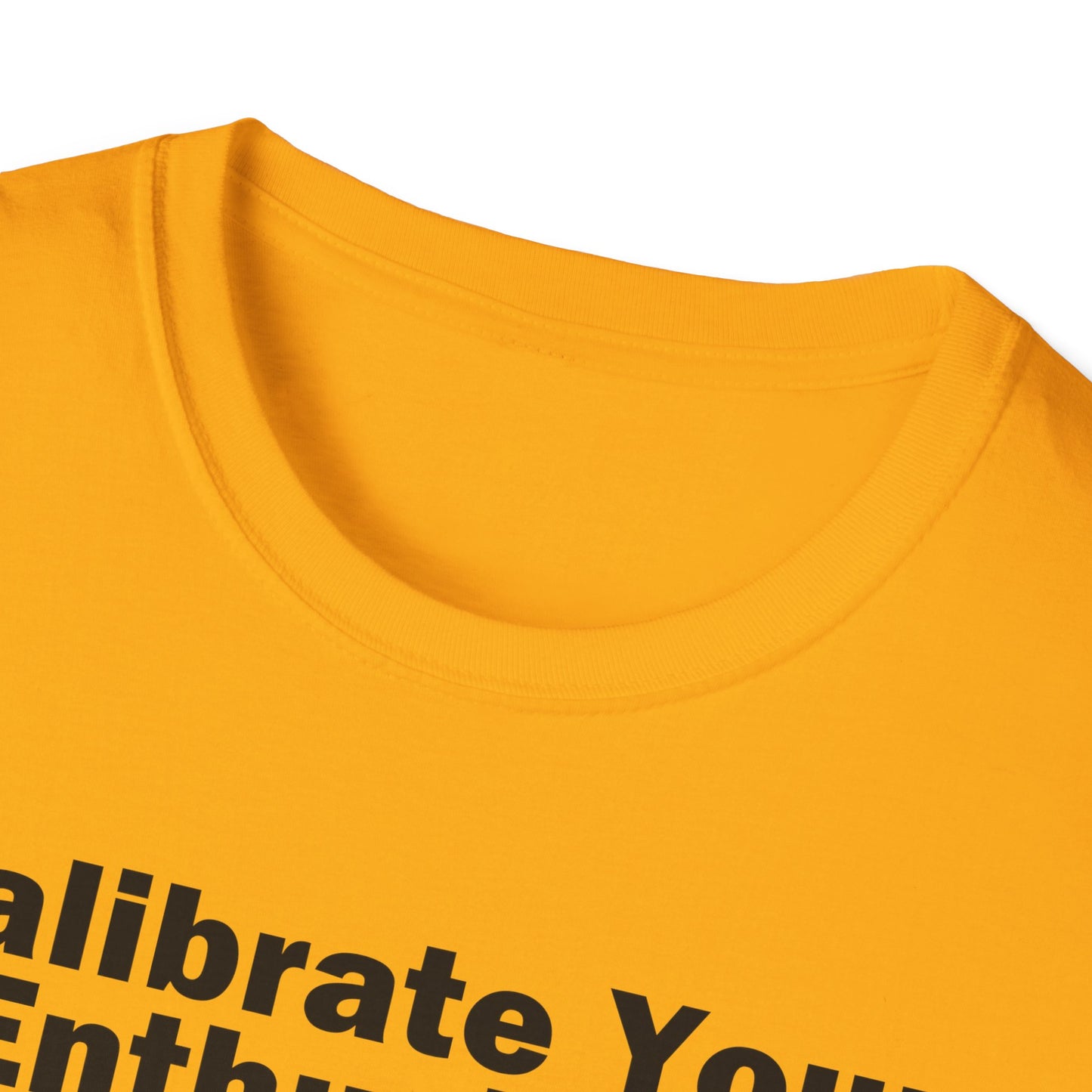 Calibrate Your Enthusiasm T-Shirt
