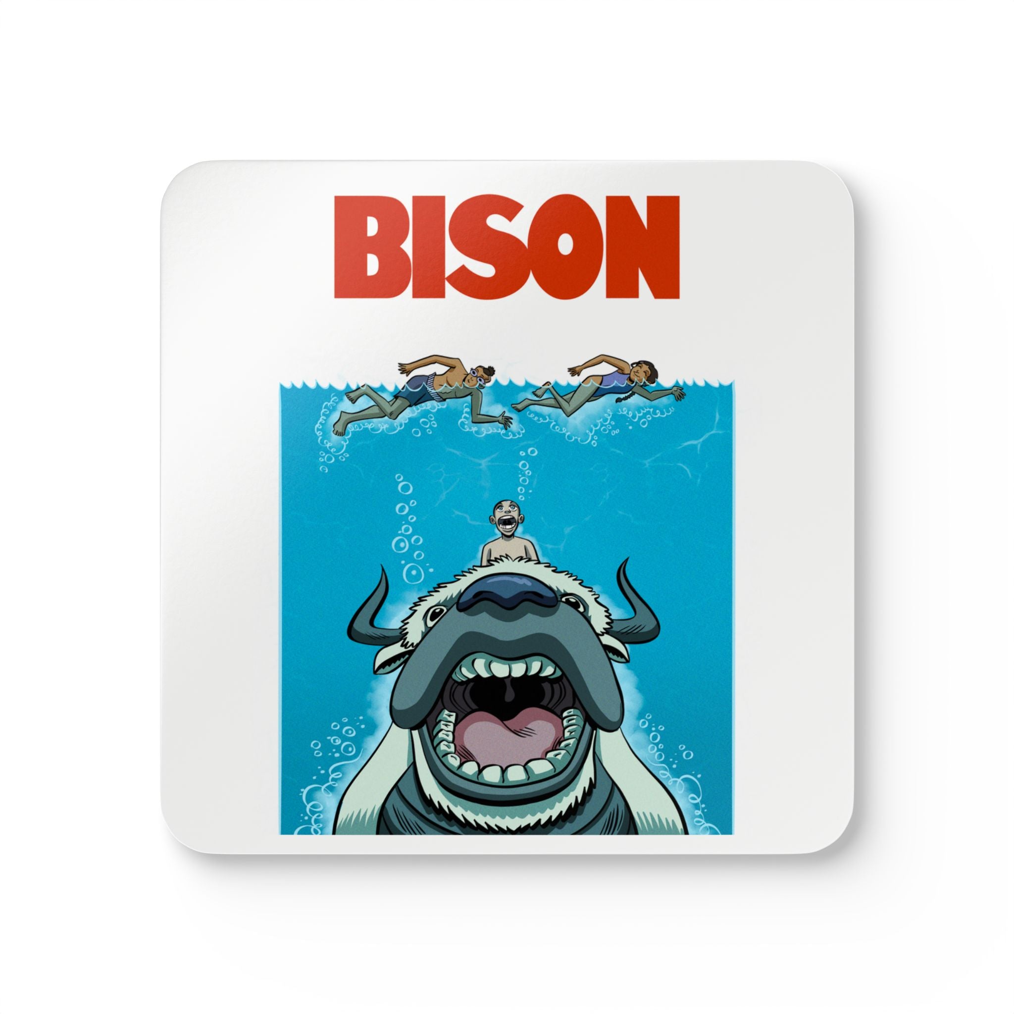 Bison Corkwood Coaster Set