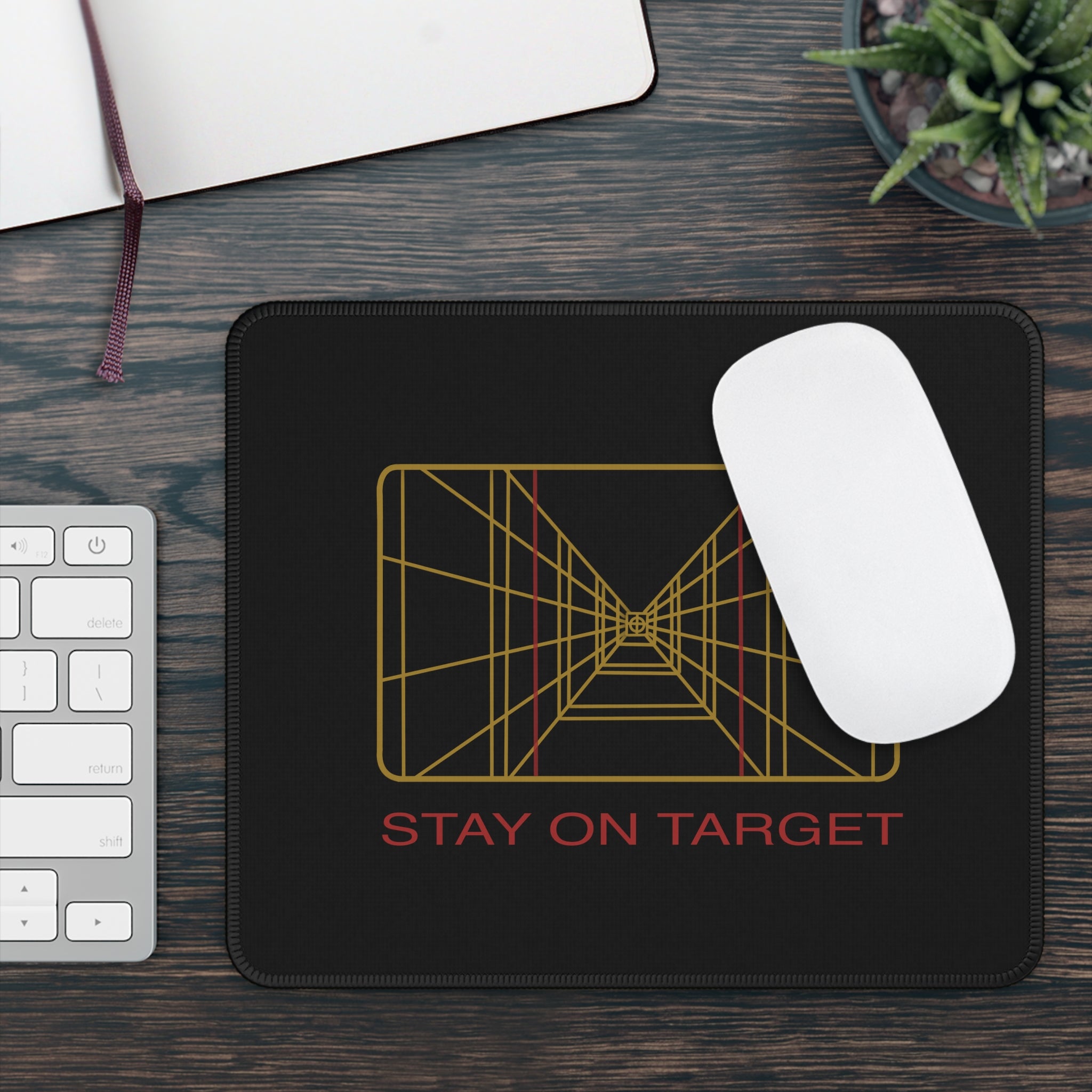 Stay on Target Mouse Pad