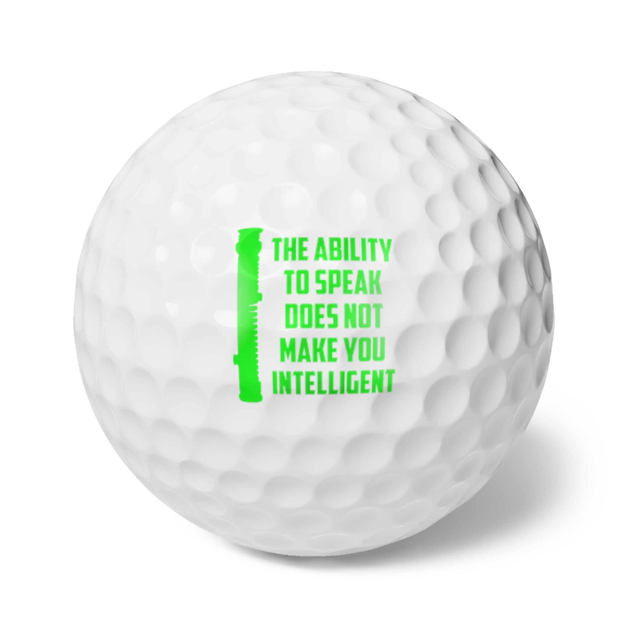 Ability to Speak Golf Balls, 6pcs