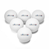Robot Soldier Ping Pong Balls, 6 pcs