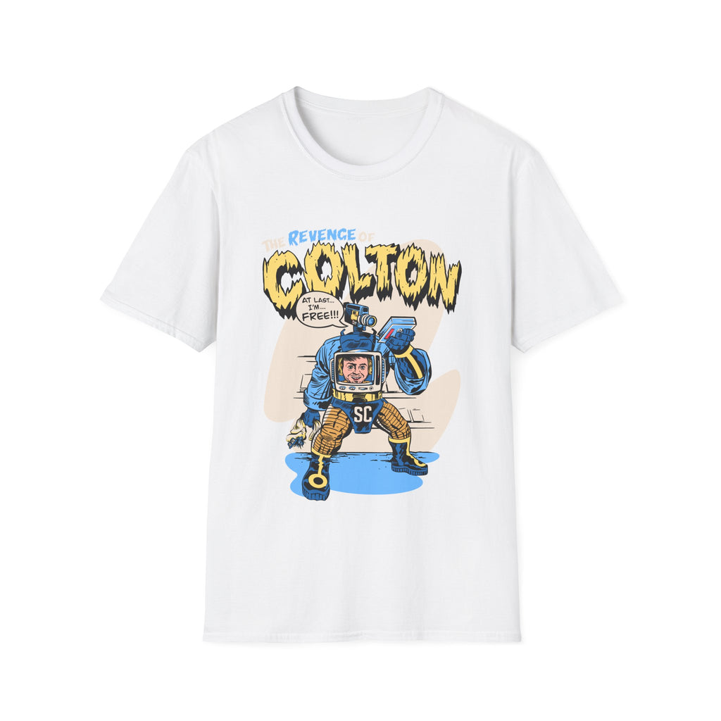 Colton in the TV T-Shirt